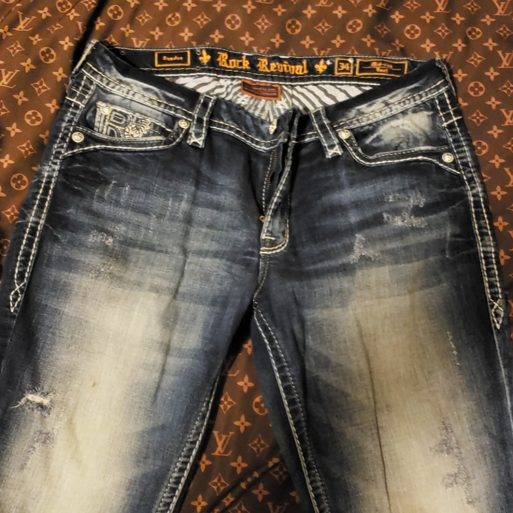 Women size 34 rock revival jeans